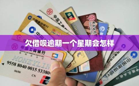 欠借呗逾期一个星期会怎样