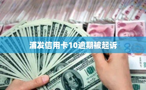 浦发信用卡10逾期被起诉