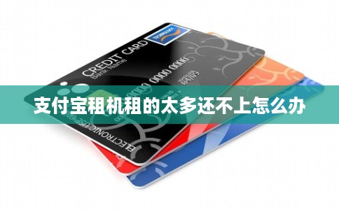 支付宝租机租的太多还不上怎么办