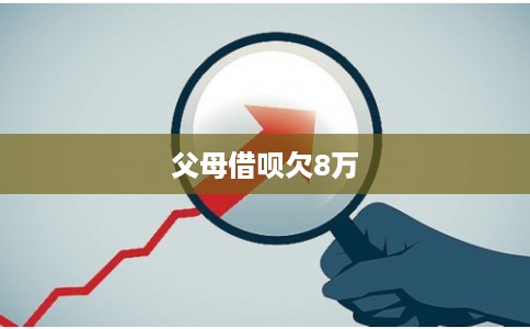 父母借呗欠8万