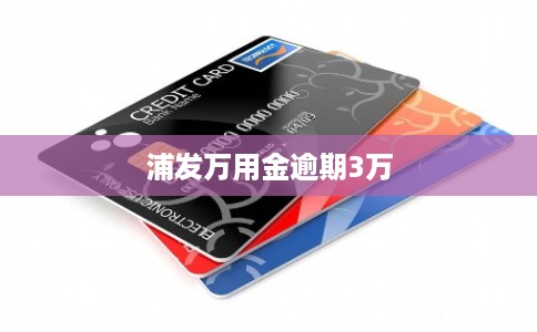 浦发万用金逾期3万 浦发万用金逾期3万