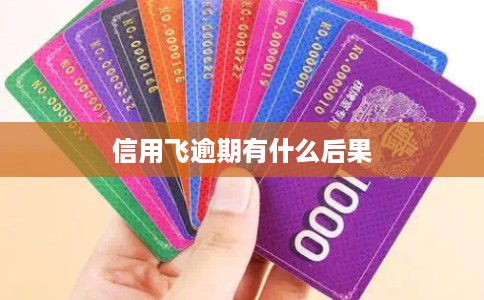 信用飞逾期有什么后果