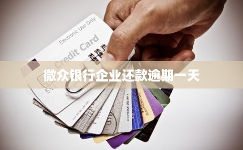 微众银行企业还款逾期一天