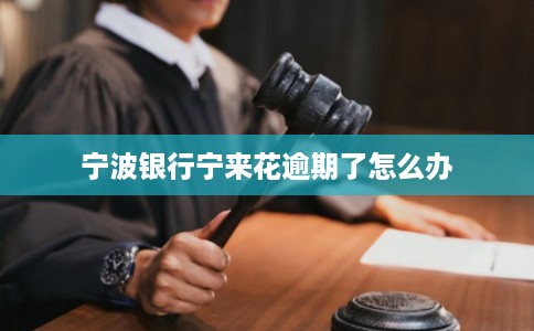 宁波银行宁来花逾期了怎么办