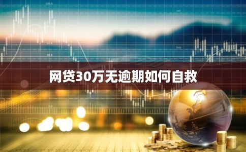 网贷30万无逾期如何自救 网贷30万无逾期如何自救