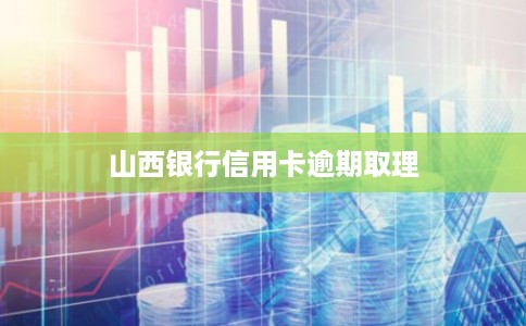 山西银行信用卡逾期取理