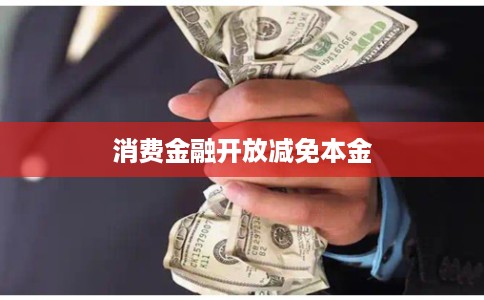 消费金融开放减免本金
