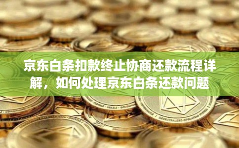 京东白条扣款终止协商还款流程详解，如何处理京东白条还款问题