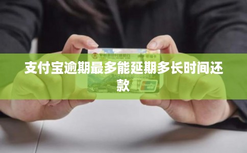 支付宝逾期最多能延期多长时间还款