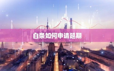 白条如何申请延期