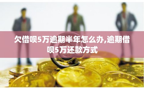 欠借呗5万逾期半年怎么办,逾期借呗5万还款方式