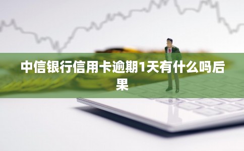 中信银行信用卡逾期1天有什么吗后果