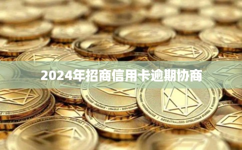 2024年招商信用卡逾期协商